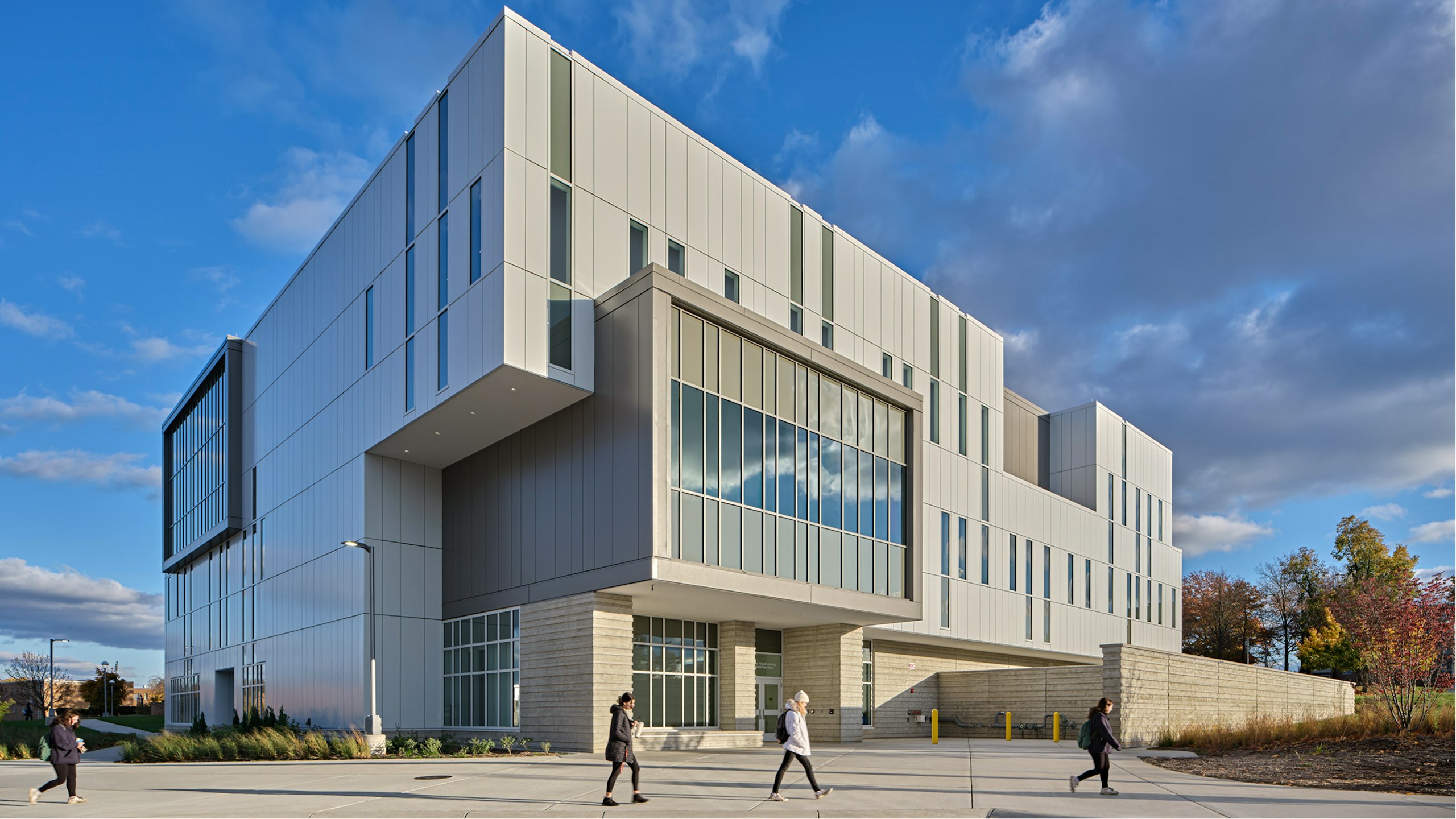 An exterior view of the Ferris State University Center for Virtual Learning
